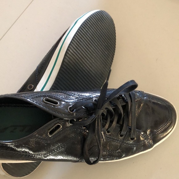 Mens Zara black lace up sneakers - Picture 5 of 5